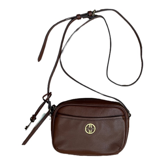 Fossil Bags Fossil Brennon Camera Bag Crossbody Bag Medium Brown